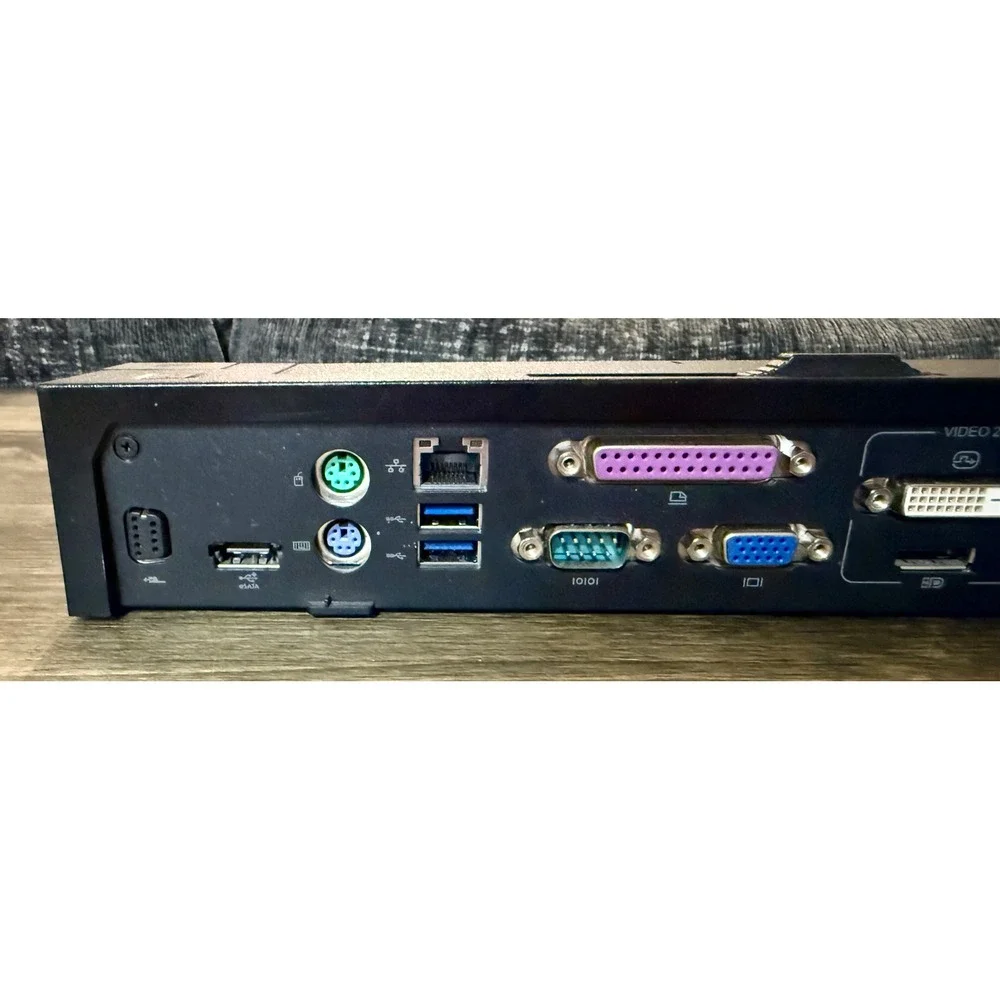 Dell E-Port Plus K09A Docking Station Latitude Precision Dual DVI DP USB 3.0 EX